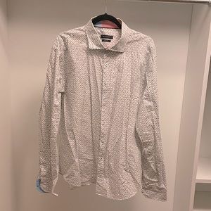 Mens XL Bigatchi button down with floral pattern.